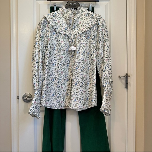 NWOT Weekend MaxMara label-cut Green Bootcut Trousers IT38 US2/4 - Picture 17 of 17